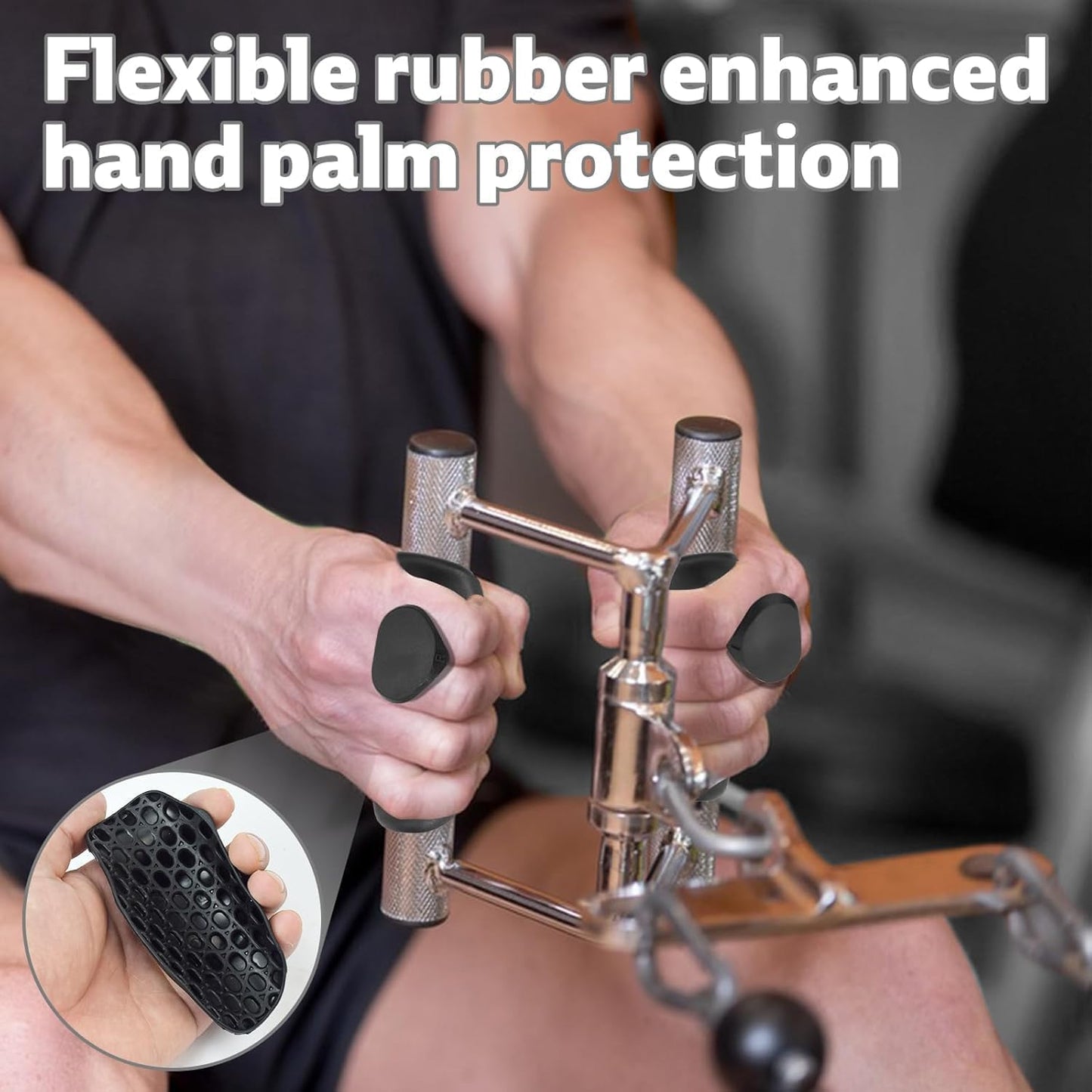 GripCore Ergonomic Silicone Lifting Pads – Pro Anti-Slip Hand Grips for Weightlifting & Callus Protection