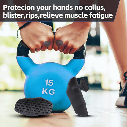 GripCore Ergonomic Silicone Lifting Pads – Pro Anti-Slip Hand Grips for Weightlifting & Callus Protection